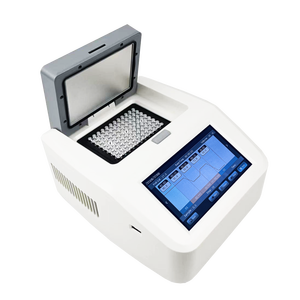<span class=keywords><strong>Machine</strong></span> <span class=keywords><strong>PCR</strong></span> intelligente BIOSTELLAR BS-TC96S en aluminium pour l'amplification en temps réel de l'ADN/ARN, cycleur thermique à gradient - Product Image 2
