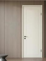 Portes intérieures en bois écologiques pour l'intérieur de la maison, chambre à coucher, hôtel, villa
