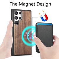 Usine personnalisée mode carte magnétique portefeuille étui de téléphone portable pour Samsung S21 S22 S23 Note 10 Note 20 A14 A34 A54