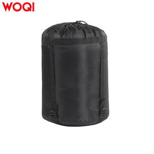 Sac de couchage Woqi 3 saisons, style momie, en nylon, coupe-vent, léger, pour le camping en plein air, unisexe, vert militaire, taille standard - Product Image 3