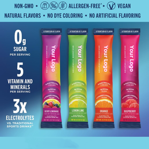 Thể thao Dinh dưỡng bổ sung không đường hydrat hóa BỘT UỐNG trộn với 6 chìa khóa điện giải - Product Image 5