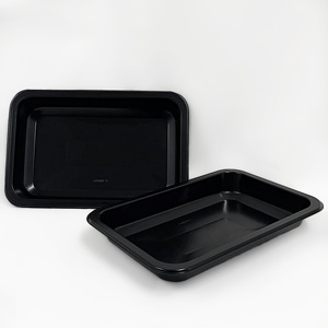 35 Oz 1030 ml nhà hàng bữa ăn dán nhựa Takeaway Kid container thực phẩm Hộp Tấm <span class=keywords><strong>Pallet</strong></span> - Product Image 1