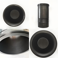 Kit de chemises de cylindre sèches de remplacement OEM pour moteur diesel QSK23 6240-21-2220 en fonte d'alliage à haute teneur en phosphore, garantie 1 an
