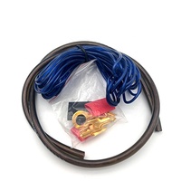 Kit de câblage d'installation d'amplificateur de voiture 1500W, câble d'alimentation 10ga, kit de câbles de voiture, ensemble de câbles de subwoofer audio pour voiture