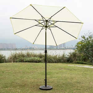 Promoción 2,7 M Gran piscina al aire libre Jardín Playa Patio <span class=keywords><strong>Sombrilla</strong></span> retráctil <span class=keywords><strong>Sombrilla</strong></span> de jardín para restaurante - Product Image 2