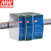 Alimentation électrique à découpage Mean Well NDR-75-24 75W 24V 3.2A pour montage sur rail DIN, pour l'automatisation industrielle, le contrôle PLC, les équipements de machines