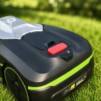 Mesin Pemotong Rumput Robot 0,9 Acre NetRTK AI Vision Nirkabel Bebas Batas Otomatis dengan Kontrol Aplikasi WiFi HaLow
