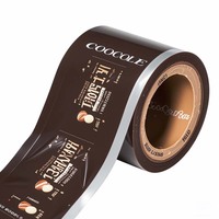 Rollo de película estirable de grado alimenticio con impresión personalizada | Embalaje de aperitivos dulces seguro para niños | Película de plástico sin BPA