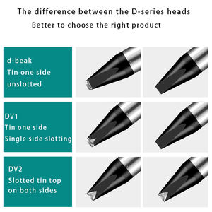 Pointe de fer à <span class=keywords><strong>souder</strong></span> à Double fente sans plomb série 501G de haute qualité 16DV2/24DV2 pour Machine de station de soudage haute puissance 320W - Product Image 6