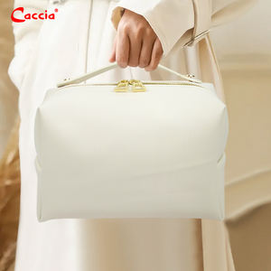 Di alta qualità di grandi dimensioni facile stoccaggio cosmetico viaggio Casual di lusso alla moda borsa per il trucco con manico - Product Image 1