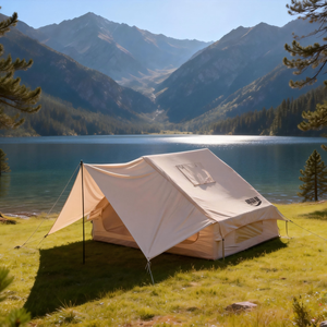 Tente de <span class=keywords><strong>camping</strong></span> gonflable d'extérieur, imperméable, résistante aux UV, pour plage et fêtes, thème amour multicolore, grande taille, mobilier d'extérieur - Product Image 1