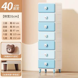 Blue Children Wardrobe - Stylish Space-Saving Design