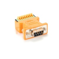 Adaptateur DB9 vers bornier à ressort avec résistance de 120 ohms, connecteur série femelle D-Sub 9 broches pour bus CAN RS485 RS232