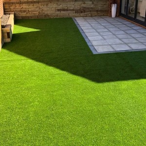 Modern Outdoor Artificial Grass Lawn Synthetic Turf Realistic High Simulation For Garden Patio Decking - Product Image 2