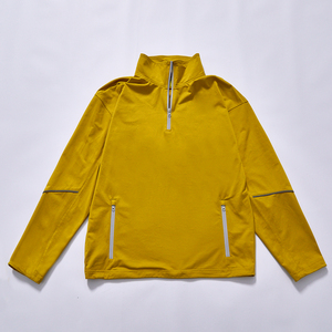 Chaqueta Deportiva Personalizada para Hombre, con Media Cremallera, Cuello Alto, Tejido de Alta Calidad de Secado Rápido, Ligera, para Correr de Noche y <span class=keywords><strong>Ciclismo</strong></span> - Product Image 1