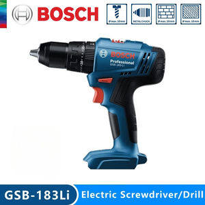Trapano Elettrico <span class=keywords><strong>Bosch</strong></span> GSB183-LI, Avvitatore <span class=keywords><strong>a</strong></span> <span class=keywords><strong>Batteria</strong></span>, Trapano <span class=keywords><strong>a</strong></span> Impatto con Spazzole, 56Nm di Coppia, Utensile Multifunzione per Legno, Pietra e Metallo - Product Image 4