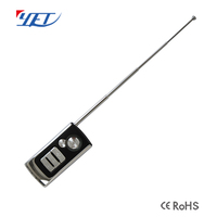 Télécommande sans fil YET2148 315 MHz à 5 touches, code d'apprentissage 1527, émetteur RF pour portail coulissant, portail battant, porte à enroulement
