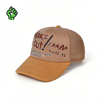 Gorra Trucker de Malla con Estampado 3D de Moda, Bordada, Deportiva, para Ciclismo, Playa, Pesca, de 5 Paneles, 100% Algodón