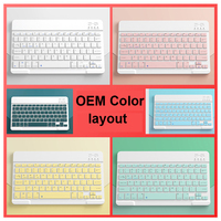 Teclado inalámbrico Bluetooth delgado y recargable con logotipo personalizado, 78 teclas, ABS, para iMac A1314