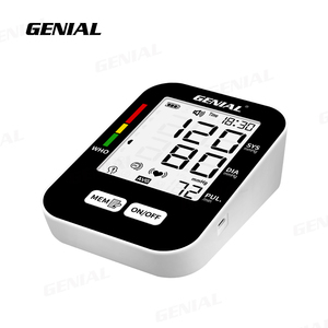 Genialnew new large LCD prezzo di fabbrica monitor digitale per la pressione sanguigna portatile automatico del braccio superiore - Product Image 2