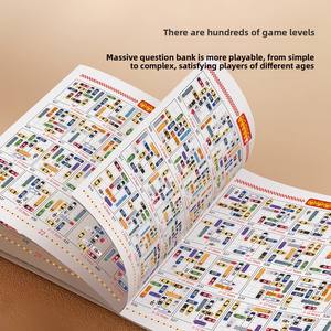 <span class=keywords><strong>Jeu</strong></span> de puzzle de logique pour voiture, sortie du parking, jouets de puzzle de logique Huaroong Road, entraînement à la pensée logique, <span class=keywords><strong>jeu</strong></span> de société éducatif - Product Image 5