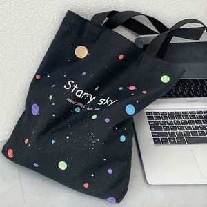 Sac fourre-tout en tissu de coton épais noir 12OZ avec fermeture éclair et poche intérieure, prix d'usine - Product Image 6