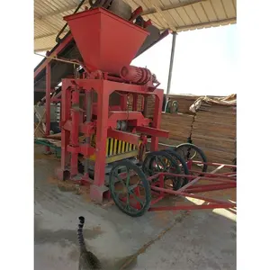 QTJ4-35 concrete fly ash brick machine small business block machine to make money fast in Kenya