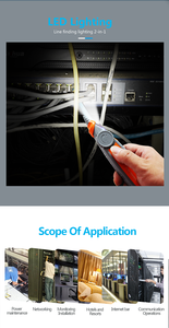 Testeur de câbles OEM&ODM i-POOK PK65C avec fonction de cartographie des câbles, de <span class=keywords><strong>test</strong></span> et de mesure de longueur, et lampe torche - Product Image 5