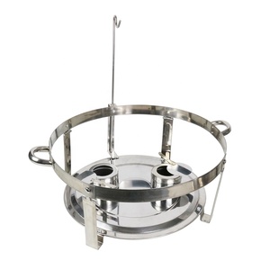 Stainless Steel Buffet Food Warmer for Restaurant and Hotel Kitchen Equipment Circular Chafing <strong>Dish</strong> - Product Image 5