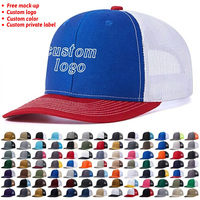 Gorras de Béisbol Richardson 112 Personalizadas de Alta Calidad, Modelo Western, con 6 Paneles, Visera y Parche de Cuero para Hombre y Mujer