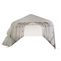 Abri de Voiture Bâche à Cadre en Acier, Tente Portable pour Hiver, Garage Démontable
