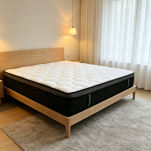 Premium Modern Pocket Spring Hybrid <strong>Mattress</strong> with Medium Firmness Roll in a Box Euro &amp; <strong>UK</strong> Standard Size for Bedroom Furniture - Product Image 4