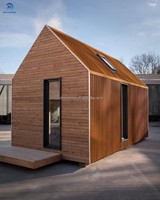 Kits de maisons préfabriquées compactes à structure en acier résistant au vent, fournis directement par l'usine, pour l'agrotourisme rural, les maisons d'appoint et les logements modulaires.
