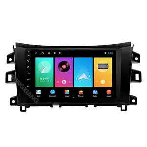 DVD Player Mobil Stereo Multimedia Layar IPS 10.1 Inci, untuk 2017 2018 2019 Nissan NP300 Navara Android 10 GPS Radio Video Mobil