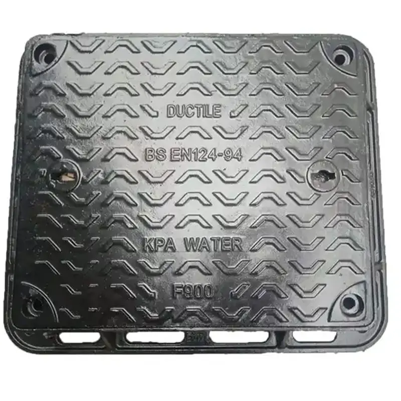 SMC Lid Heavy Duty Waterproof Composite Fiberglass Manhole Cover