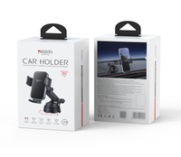 Support de téléphone de voiture Yesido C278 à ventouse télescopique, rotation à 360°, utilisation à une main