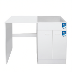 Mueble Bajo Fregadero para Lavavajillas 120x60 cm Blanco, Armario Lateral Derecho - Product Image 3