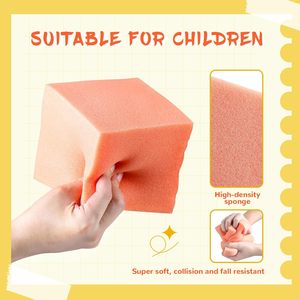 Woxin Tùy Chỉnh An Toàn Bảo Vệ Bọt Pit <span class=keywords><strong>Cubes</strong></span> Phổ Biến Miếng Bọt Biển Khối Cho Thể Dục Dụng Cụ Bọt Hố Trampolines - Product Image 3