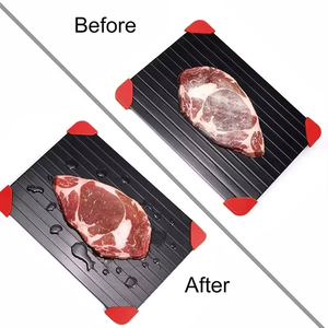 Plateau en aluminium LM LM25051 pour décongélation rapide des aliments congelés, viande, fruits - Gadget de cuisine - Product Image 2