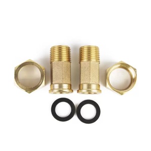 <span class=keywords><strong>Raccord</strong></span> de compteur d'<span class=keywords><strong>eau</strong></span> en laiton BSPP 1 pouce femelle vers <span class=keywords><strong>3</strong></span>/<span class=keywords><strong>4</strong></span> pouce NPT mâle, adaptateur de raccordement de tuyauterie en laiton - Product Image 4