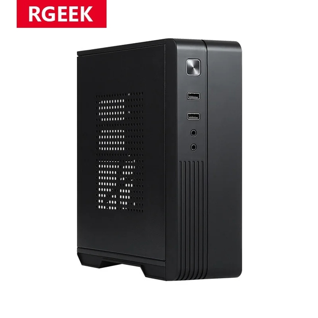 RGEEK C04 ITX Computer Case MX02 Gamer Cabinet Mini Desktop Cases Industrial Control HTPC Server Chassis