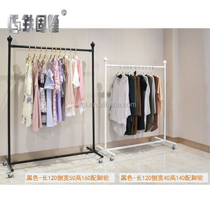 Rak Pajangan Baju Dinding dan Tengah yang Elegan untuk Toko Pakaian - Product Image 3