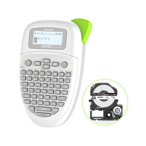 Máy In Nhãn Mã Vạch Hàng Mới Về PT-200DK Cầm Tay Cầm Tay Tại Nhà Tương Thích Cho In Truyền Nhiệt 6/9/12Mm Tối Đa 99 Nhãn - Product Image 4