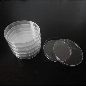 HAIJU LAB Plat Kultur Plastik PS Sekali Pakai Ukuran 35mm-150mm Petri Dish untuk Kultur Sel Sekali Pakai 90mm 100mm 120mm Dish - Product Image 1