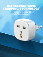 Adaptateur de prise intelligente LDNIO SCW1050 pour la maison intelligente, prise intelligente, prise Wifi, prise de courant, prise sans fil, contrôle sans fil