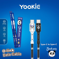 YooKiE O-Link Cable DE DATOS Big 3C Snack Nueva serie Cable tipo C a tipo C