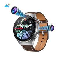 Reloj Inteligente B14 4G 2+16G Pantalla AMOLED con Ranura para Tarjeta SIM Cámara Giratoria Puede Usar WIFI Compatible con WhatsApp YouTube