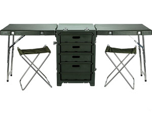 指挥中心、建筑工地、应急避难所便携式办公桌的高质量硬壳野战桌 - Product Image 6