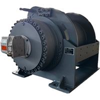Treuil hydraulique pour bateau de pêche aux crevettes, treuil hydraulique pour la pêche au chalut, treuil hydraulique pour excavatrice