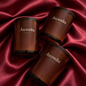 Bougie parfumée Ascendia en cire de soja, aromathérapie, couvercle en bois, pot en verre, décoration minimaliste pour la maison, durée de combustion de 40 à 60 heures - Product Image 3